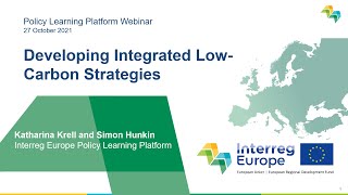 Developing integrated low carbon strategies