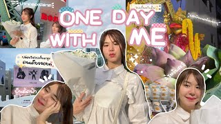 One day with me 💖 เดินไปทางไปเที่ยวกรุงเทพคนเดียวกัน ☁️🛫 ฮีลใจกับดอกไม้ที่ปากคลองตลาด สายมูเตลู🕉️