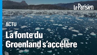 Algues rouges, produits chimiques, réchauffement... au Groenland, la fonte des glaces s'accélère