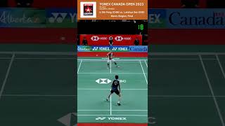 The best rallies! (part.2) | Li Shi Feng vs Lakshya Sen | Canada Open 2023 F #shorts #badminton