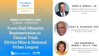 2020 NMQF Summit on Health Disparities: Minority Representation in Clinical Trials