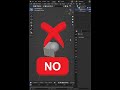Right Way To boolean In Blender #tutorial #blenderustad