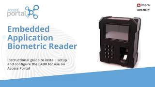 Embedded Application Biometric Reader - Access Portal