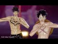 [MMD One Piece] - Luffy x Law - JUDAS Lady Gaga