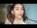 vlog ไปสวนสยามครั้งแรก ทดสอบมาสคาร่าโคตรเด้ง maybelline hyper curl wonderpeach