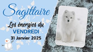 ♐️ SAGITTAIRE ☃️🌨️ Vendredi 31 Janvier 2025 ❄️🥶 Horoscope Voyance Guidance Loi de l’attraction