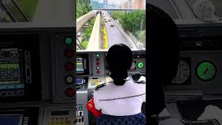 AMAZING 🤩 CHINA MONO RAIL#china#monorail#vlog#desiboyinchina