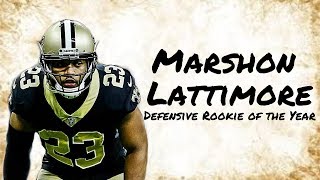 Marshon Lattimore 2017 Rookie Highlights || "Defensive Rookie of the Year" ᴴᴰ