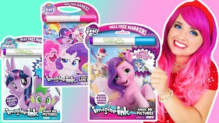 Coloring My Little Pony Magic Ink Coloring & Activity Game Books | Imagine Ink Magic Reveal Markers