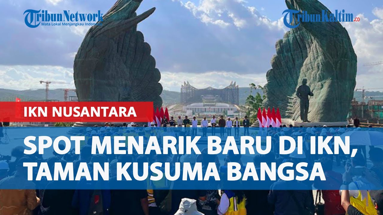 Taman Kusuma Bangsa Diresmikan Presiden Jokowi, Spot Menarik Baru Di ...