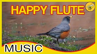 Happy Music -  Flute Background, Joyful, Cheerful and Upbeat flute music #happymusic