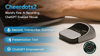 A Kickstarter Project We Love: World's First AI Recording ChatGPT Enabled Mouse