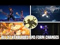 Kingdom Hearts 3: REmind - All 27 Keyblades, Transformations, Shot Locks & Ultimate Moves! [DLC]