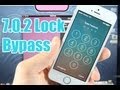 How To Bypass iOS 7.0.2 Passcode Lock & Access iPhone 5S, 5C, 5, 4S & 4!