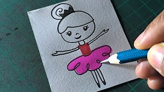 The CRAZY Easy Way to Draw a Girl