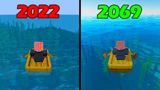 minecraft weather: now vs 2069