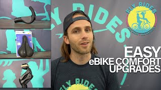 Easy Comfort Upgrades | How to Customize Your Electric Bike for More Comfortable Riding