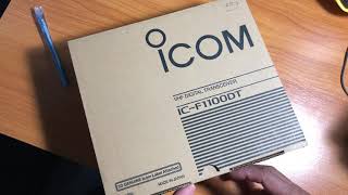 Unbox ICOM IC-F1100DT วิทยุสื่อสารสังเคราะห์ความถี่ประเภท 2 ดิจิทัล NXDN  มีระบบ iDAS  [4K]