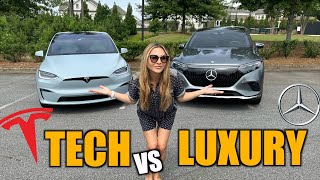 Mercedes EQS SUV vs Tesla Model X | This Was a DEALBREAKER