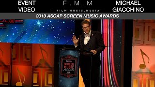 2019 ASCAP Awards: Michael Giacchino Acceptance Speech (Henry Mancini Award)