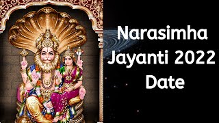 Narasimha Jayanti Date 2022 - When is Narasimha Jayanti 2022 Date -Happy Narasimha Jayanti 2022