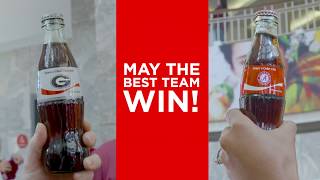 Coca-Cola Welcomes Georgia Bulldog and Alabama Crimson Tide fans with Pep Rally at HQ