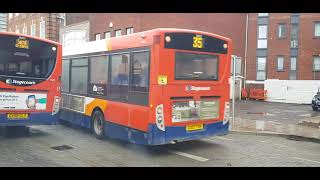 Here is the stagecoach bus 36022 on the number 35 in Woking Saturday 7 January 2023