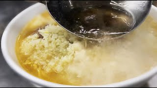 桃太郎にんにく昭和平成令和も定番！【にんにく牛肉白湯煮込みラーメン】super garlic beef with paitan noodles.