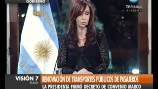 Visión Siete: "La maratón de Cristina y la Argentina"