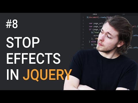 8: How to stop effects in jQuery - Learn jQuery front-end programming 8: How to stop effects in jQuery - Learn jQuery front-end programming