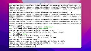Learn to Code with Ruby V2 - 01 - Introduction & Installation - 07 - macOS Install rbenv