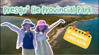 Presqu'ile Provincial Park Camping and Activities with young kids -Family vlog