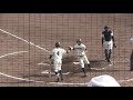 【高校野球】　旭川龍谷　三浦大夢ホームラン　2017 10 6秋 季全道高校野球