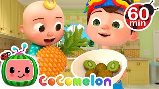 🍌 Yes Yes Fruits Song! 🍍 | BEST OF COCOMELON! | Sing Along With Me! | Moonbug Kids Songs