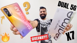 Realme X7 Unboxing \u0026 First Look - True Game Changer!!! Giveaway🔥🔥🔥