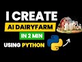 I Created an AI Tool for Dairy Farmers 🐄 | Python Fast API and Machine Learning | Python AI Projects