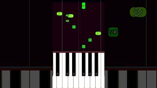 【簡単ピアノ】One of a Kind / Sam Ock,Sarah Kang #Shorts