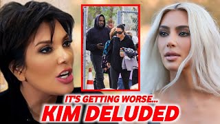 KIM'S DESPERATE MOVE TO TRAP KANYE BLOCKED | KRIS IS LOSING IT