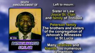 Patrick Marcus St Clair long