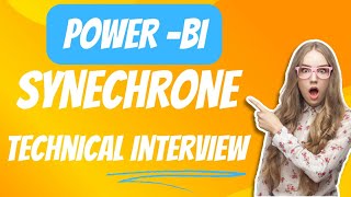 INV:- 0015 Live Synechrone Power - BI Technical Interview  #interview #powerbi #datavisualization