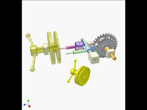 Shifting Gear Mechanism 2b - YouTube