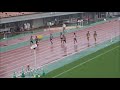 第48回愛媛県ジュニアオリンピック選考会・男子b100m予選1～3組