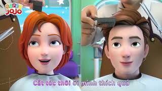 Ngày đi cắt tóc của JoJo - Tiệm cắt tóc của bé - Nhạc thiếu nhi vui nhộn - Super JoJo