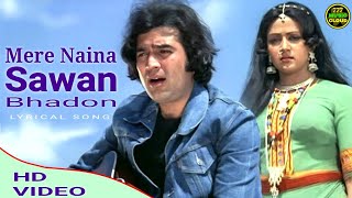 Mere Naina Sawan Bhadon -With Lyrics | Movie-Mehboob-1976 | Singer- Lata Mangeshkar @777musiccloud