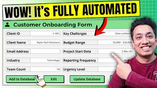 Why It's Super Easy to Build Fully Automated Excel Userform