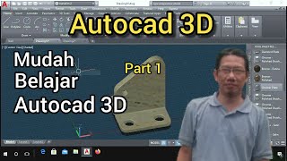 3D AUTOCAD PRACTISE DRAWING | Part 1 |