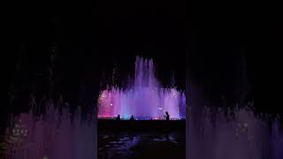 老挝凯旋门喷泉秀 Laos Patuxay Fountain Show #laos #patuxay #fountain