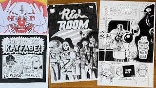 ORIGINAL ART - Eightball, Love and Rockets, and John Wayne Gacy?! Jim Rugg's RED ROOM Variant Covers
