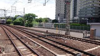 南海高野線 北野田駅6000系(6019編成) 試運転通過