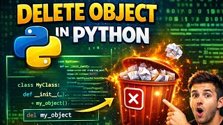 PYTHON LECTURE - 53| Delete Object From Python Code| Del keyword (@EnhanceCodeLearning